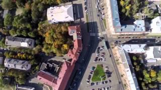 Минск с высоты воздушного шара, красота. HD