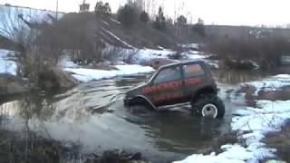 Окушка поплывёт или нет? Первые покатушки по воде