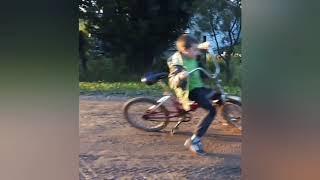 Крутые трюки на велосипедах от кольта и леона!