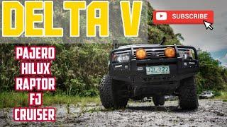 Ranger Raptor, Hilux, FJ Cruiser, Pajero | Delta V Trail Ride| Vlog 4x4 #4x4ph