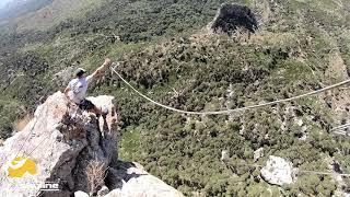 Сергей Shaan-Kaya Rope Jumping with Skyline X-team in Crimea