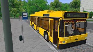 OMSI 2. FICTIV SZCZECIN. ROUTE 68