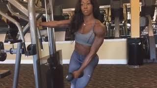 Афроамериканские фитнес девушки МОТИВАЦИЯ №9. Afro-American fitness girls MOTIVATION №9.