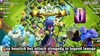 Overpowered New Th13 Attack stragedy| 6 ice golem +13witches + 5 bowler + 6 Bat spell + 2 freeze