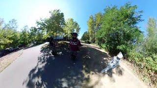 White River Trail on Electric Unicycle with Drew