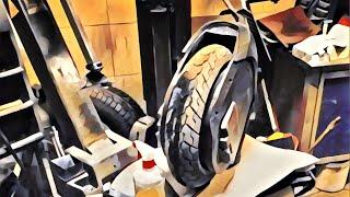 Прокол на моноколесе ninebot Z10. Прокол на Зле! Monocycle puncture. Ремонт бескамерного моноколеса!