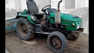 Трактор с двигателем Фольксваген VW 1.6D Homemade tractor