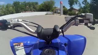 #БешенннаяИнвалидка демо версия покатушки) YAMAHA YFZ 450