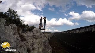 Айдер Змеиное Ущелье, роупджампинг в Крыму с командой Скайлайн