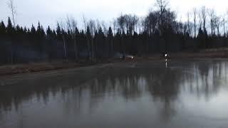 Покатушки по льду на мотоциклах