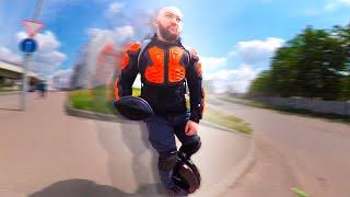 По Москве С Бородой - Моноколесо Inmotion V10F