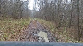 Покатушки на ниве с трех осевым стабилизатором на крыше