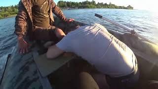 ЧП на реке Волга: Гидроцикл столкнулся с моторной лодкой.