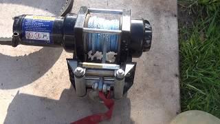 Лебедка atv winch 3500 lb rated line pull