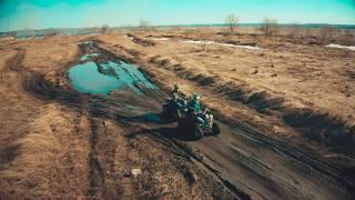 Покатушка Yamaha raptor 700 18.04.2020