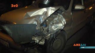 У Києві водій розтрощив автомобіль через кущ малини