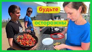 ГЕРМАНИЯ ВЛОГ, КЛУБНИЧНОЕ ПОЛЕ, РОЛЛОВЫЙ САЛАТ СУШИ, НАТАЛЬЯ ПОРАНИЛАСЬ!!! БУТЕРБРОДЫ НА ГРИЛЕ!!!