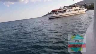 Крым Ялта прогулка на теплоходе часть  1