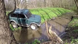3 НИВЫ это СИЛА!OFF ROAD разведка по лайту !