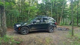 Off Road Camping In The e70 BMW X5