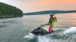 ЛУЧШИЙ ОТДЫХ 2017 | В ШТОРМ ГИДРОЦИКЛ | FXR В ВОДЕ | GOPRO | ВОДА УБИВАЕТ ЖАРУ !!! |