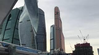 Москва сити . Прогулка на теплоходе по Москва реке