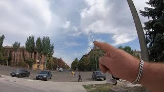 Покатушки по центру городу Горловка.Городской фонтан. #МОТОПОКАТУШКИ