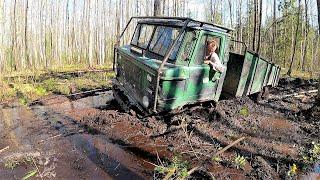 Грязь,болото,брод.Джиперы всегда находят то,чего действительно хотят.Часть 2.Оффроад,бездорожье.