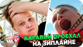 КАРАВАЙ РЕШИЛСЯ СЪЕХАТЬ НА ЗИПЛАЙНЕ / КАРАВАЙ ПРЫГНУЛ С МОСТА / КАРАВАЙ В СОЧИ / BUSTER REWIND
