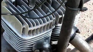 Осенний Продубас на Иж юпитер 5 по бездорожью off-road - чуть не упал