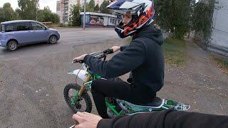 СЛАМАЛСЯ ПИТБАЙК во время ПОКАТУШЕК!!! [GoPro]