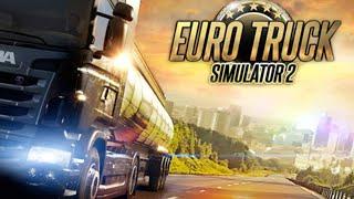 Euro Truck Simulator 2 - руль Logitech G-27 - Мультиплеер - покатушки по Европе - 10.06.2020