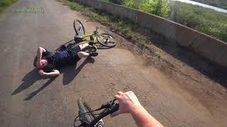 #01 Вело прогулка/Вело покатушки/Лето/Друг упал с велосипеда/Отдых/Июнь 2020. (Перезалив)