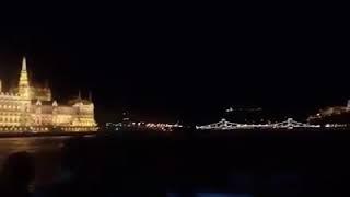 Вечерняя прогулка на теплоходе по Дунаю в Будапеште