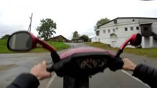 СТАНТ / раздаю на заднем колесе / Honda Dio Af27 + ЧЕЛЛЕНДЖ