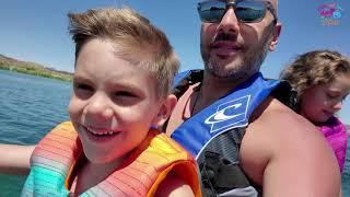 Chloe And Jude Ride The Jet Ski At Lake Havasu | Drone Shots | Beautiful Scenery | Must Watch...
