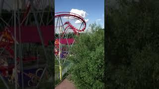 Большая башня - аттракцион в Парке Сказка #аттракционы #экстрим #семья #высота #круто #весело #страх