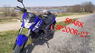 ТЕСТ ДРАЙВ МОТОЦИКЛА SPARK SP200R-27