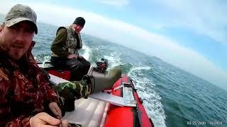 Лодка Stormline Штормлайн AIR 400 нднд под мотором Yamaha 8лс