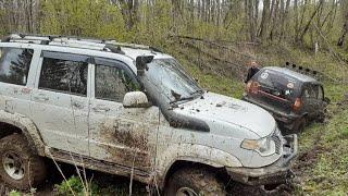 Коптим рыбу. Оффроад. Нивы. Уазы. Уаз патриот 2019 года. #великийновгород #offroad #покатушки #4x4