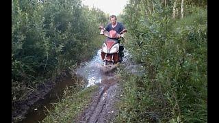 Off road на скутере Viper Nova