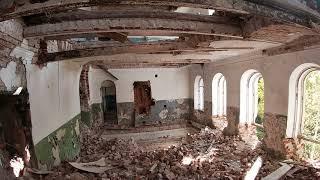 Большая поездка осенью 2020г. Дебри под Солигаличем. Руины детского дома.