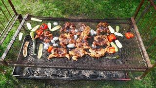 Жарим ЦЫПОК на BBQ-КРОВАТИ из СССР!!! Такого ТЫ ещё НЕ ВИДЕЛ!