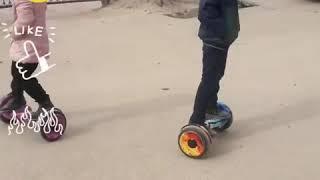 Трюки с гироскутером