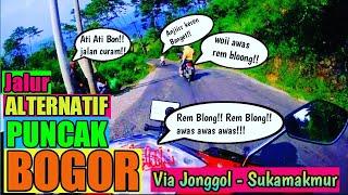 Jalur Alternatif ke Puncak bogor via Jonggol