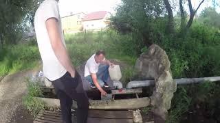 покатушки на велосипедах/ челендж без рук на велосипеде