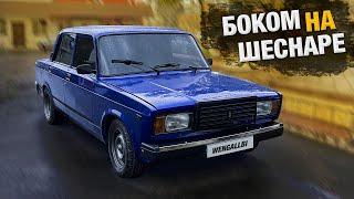 ЧТО ТВОРИТ ВАЗ 2107 С МОТОРОМ ОТ ПРИОРЫ? ЗЛЫЕ ВАЛЫ, РЕСИВЕР И ВЫХЛОП!