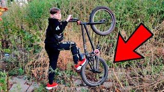 На BMX по кустам. Горки, заброшенный новый парк. Turbo Max на Bmx