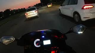 Ночная поездка на Хортицу//Мотобудни//Ночные покатушки