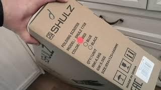 Самокат Shulz 175 красный новый